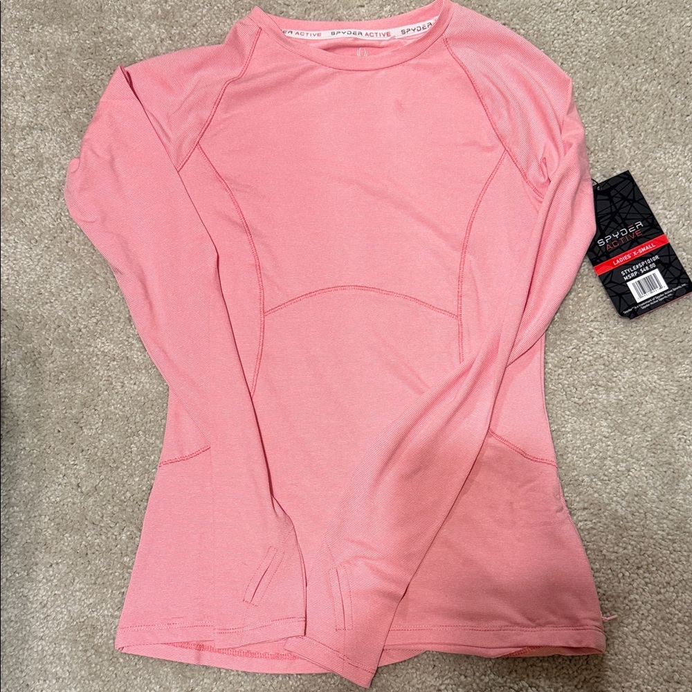 Spyder Pink Women's Long Sleeve Tee